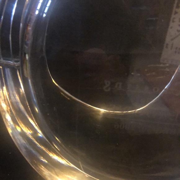 Tiffany & Co lead crystal ice bucket scalloped top 7” by 7” 2006 fall promo - Picture 6 of 6